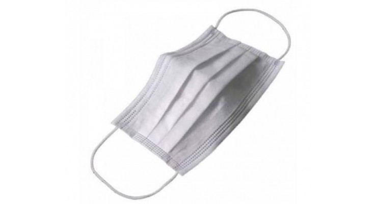 BEYAZ MASKE 3 KATLI FİLTRELİ 50 Lİ KUTU